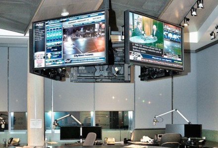 Corus TV News Studio