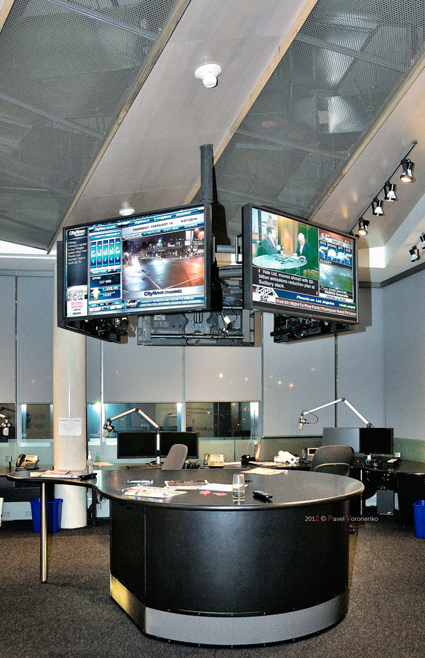 Corus TV News Studio
