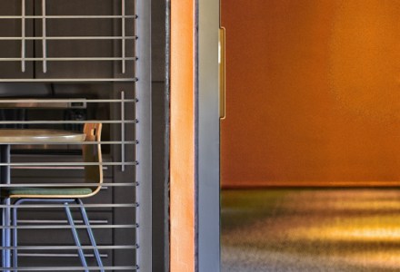 Interior details in Orange