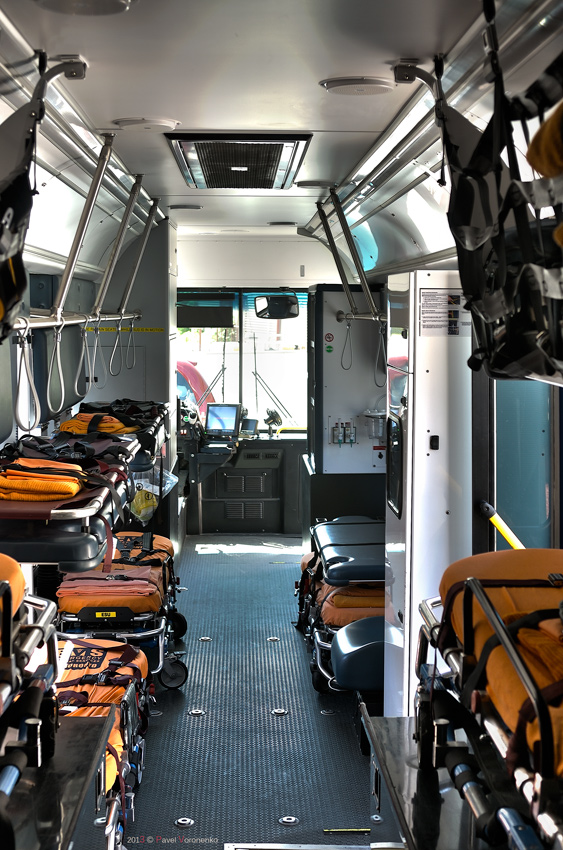 EMS ESU vehicle - interior