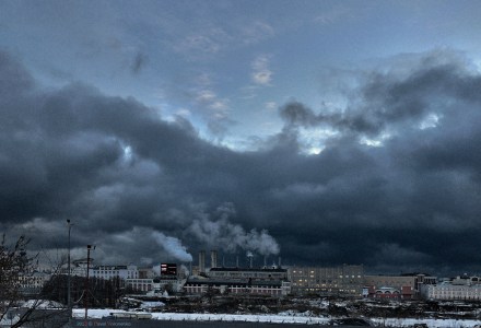 Zaryadye Panno at Night