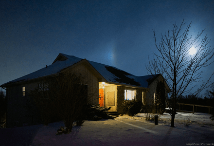 Canadian Winter Night